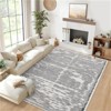 Fulvari Area Rug for Living Room Washable Rug Non Slip Large Bedroom Stain Resistant Dining Room Throw Rug Accent Carpet - 4 of 4