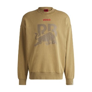 HUGO Visa Cash App RB F1 Men's Fanwear Washed Crewneck Sweatshirt - 1 of 4