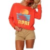 Women's Capri Crop Sweatshirt - PRINCE PETER M - 2 of 2