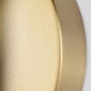 Nuvo Lighting Trilby 2 - Light Sconce in  Matte White/Burnished Brass - 3 of 4