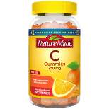 Nature Made Vitamin C 250 mg Per Serving for Immune Support Gummies - Tangerine Flavored