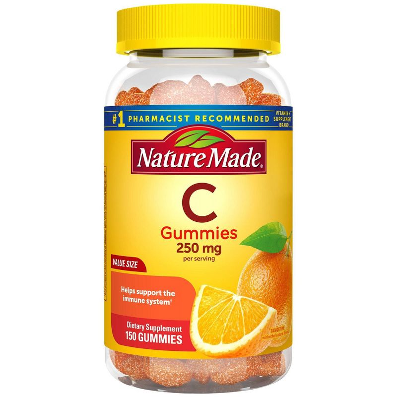 Nature Made Vitamin C 250 mg Per Serving for Immune Support Gummies - Tangerine Flavored, 1 of 13