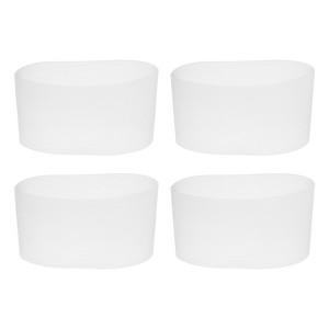 Unique Bargains Elastic Non-slip Shock Absorption Durable Cup Sleeve 4 Pcs - 1 of 4