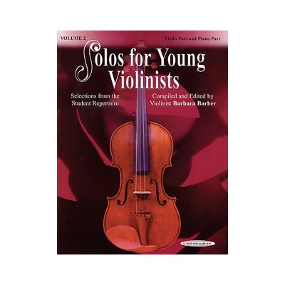 Alfred Solos for Young Violinists Violin Part and Accompaniment Vol. 2 (Book)