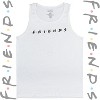 Friends Sitcom TV Series Adult Men's Show Title Logo Tank Top Shirt - 3 of 3