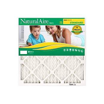 NaturalAire 20 in. W X 22 in. H X 1 in. D Pleated 8 MERV Pleated Air Filter 12 pk