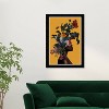 Wynwood Studio 15" x 21" Flower Mind Modern Surrealism I Framed Wall Art Print Pink : Contemporary Digital Art Poster - 4 of 4