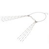 Unique Bargains Vintage Long Tassels Headpiece Silver Tone 1 Pc - 4 of 4