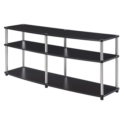 3 Tier TV Stand for TVs up to 60" Espresso - Breighton Home