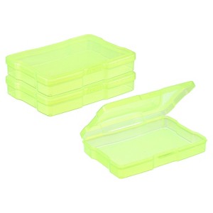 Unique Bargains Plastic Durable Large Capacity Organizing Photo Storage Box 2 Pcs - 1 of 4