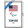 Trends International Team USA - Paralympic Logo Framed Wall Poster Prints - 3 of 4