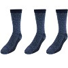 CTM Men's Insulated Thermal Heated Value Pack Socks (3 Pairs) - 4 of 4