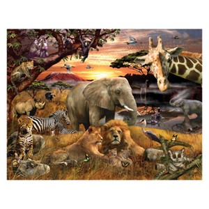 Springbok Wild Savanna Jigsaw Puzzle - 400pc - 1 of 3