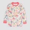 Honest Baby Toddler Girls' 2pc Flower Power Organic Cotton Pajama Set - image 2 of 4