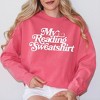 Simply Sage Market Women's Garment Dyed  Graphic Sweatshirt My Reading Sweatshirt - 2 of 2