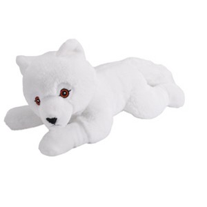 Wild Republic Ecokins Arctic Fox Stuffed Animal, 12 Inches - 1 of 1