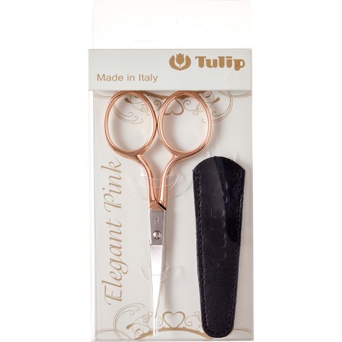 Tulip Curved Embroidery Scissors 3.5-w/sheath : Target