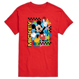Men's - Disney - Mickey 90s Nostalgia Short Sleeve Graphic T-Shirt - 1 of 4