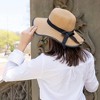 Magid Ribbon & Bow Straw Floppy Hat - 2 of 4