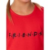Friends TV Show Girls' TV Series Logo 3 Piece Pajama Shortie Lounge Set - 4 of 4