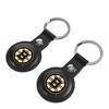 Keyscaper NHL Eastern Conference Teams Insignia Black Airtag Holder 2-Pack - 2 of 4