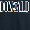 Men's - Disney - Simple Donald Font Long Sleeve Graphic T-Shirt - 2 of 4