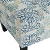 PAGED 28.25" Upholstered Ottoman, Modern Coffee Table with Wooden Legs and Foam Filling, Entryway Shoe Bench for Living Room, Bedroom - 4 of 4