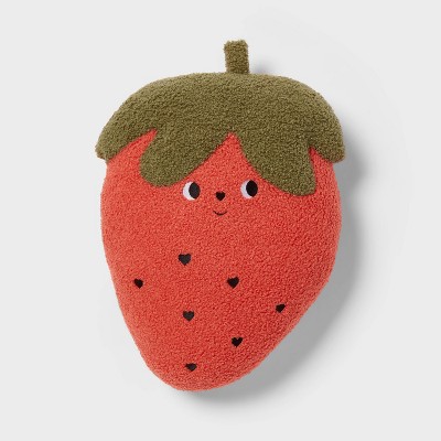 Strawberry Kids' Decorative Pillow - Pillowfort™