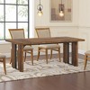 MAYEERTY Rectangular Dining Table, 71" Farmhouse Breakfast Table for 6 to 8 People - 2 of 4