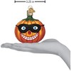 Old World Christmas Glass Blown Ornament for Christmas Tree, Masked Jolly Jack O'Lantern - 2 of 3