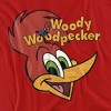Woody Woodpecker Retro Logo Adult T-Shirt - 2 of 4