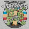 Women's Teenage Mutant Ninja Turtles Retro Striped Brothers Logo T-Shirt - image 2 of 4