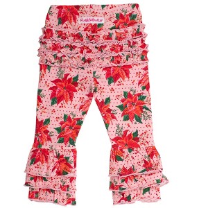 RuffleButts Toddler Girls Ruffle Flare Pants - 1 of 2