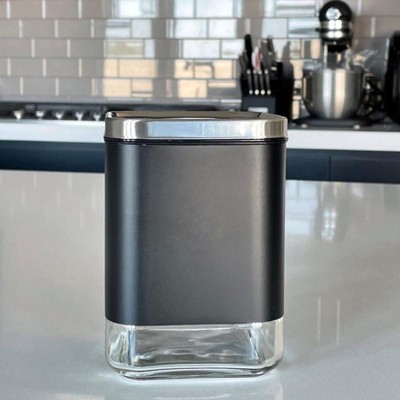 KF3021S 12oz Square Glass Storage Container – Kaffe Products