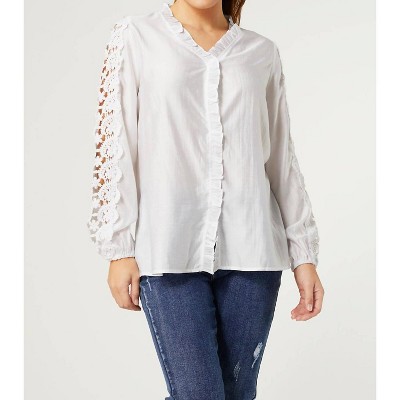 Women's Kiana Top w/ Crochet - COCO + CARMEN