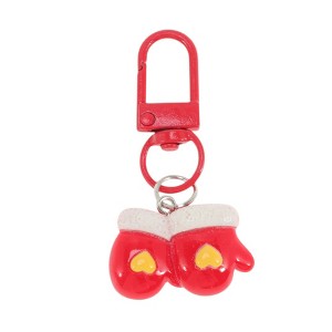 Unique Bargains Christmas Keychain Lobster Clasp Alloy Resin 2.56"x0.87" 1 Pc - 1 of 3