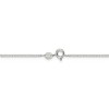 Black Bow Jewelry 0.9mm, Sterling Silver D/C Octagon Mirror Box Chain Necklace - 4 of 4