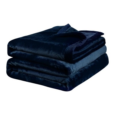 PiccoCasa All Seasons Wide Hemmed Luxury Flannel Fleece Blanket