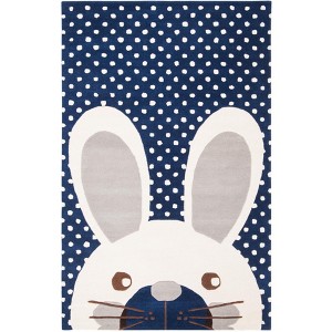 Safavieh Kids Rabbit SFK922 Hand Tufted Indoor Rugs - Safavieh - 1 of 4