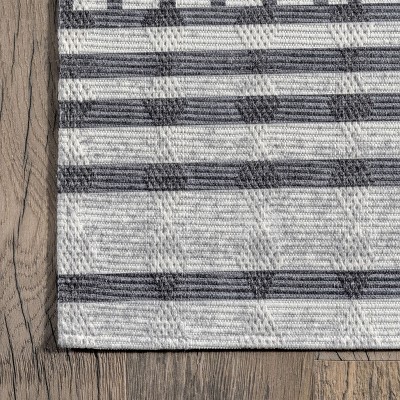 Serene Sunlight Easy-Care Viscose Blend 8' x 10' Area Rug in Beige