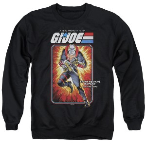 G.I. Joe Destro Card Adult Crewneck Sweatshirt - 1 of 4