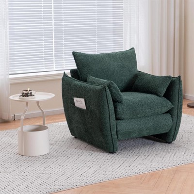 Lycvki Sharp-Angle Modern Dining Chair Sleek Single Seater