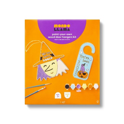 You Got Booed Witch Door Hanger with Paints - Mondo Llama™