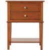 VYNXARIA Sleek Nightstand For Modern Spaces£¬Perfect for Small Spaces£¬Oak - 3 of 4