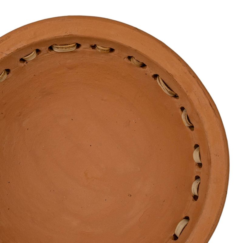 Weave Terracotta & Cane Trinket Tray - Foreside Home & Garden, 4 of 7