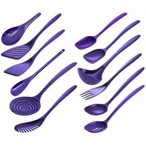 Hutzler 12 Piece Cook & Serve Melamine Utensil Set - 1 of 4