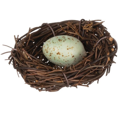 Sullivans Artificial Birds Nest With Egg 1H x 2W Green