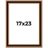 PosterPalooza | Weathered Gold Picture Frame - UV Acrylic, Foam Board Backing, Hanging Hardware - 2 of 4