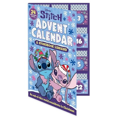 Disney Stitch: Advent Calendar a Storybook Library - by  Igloobooks (Hardcover)