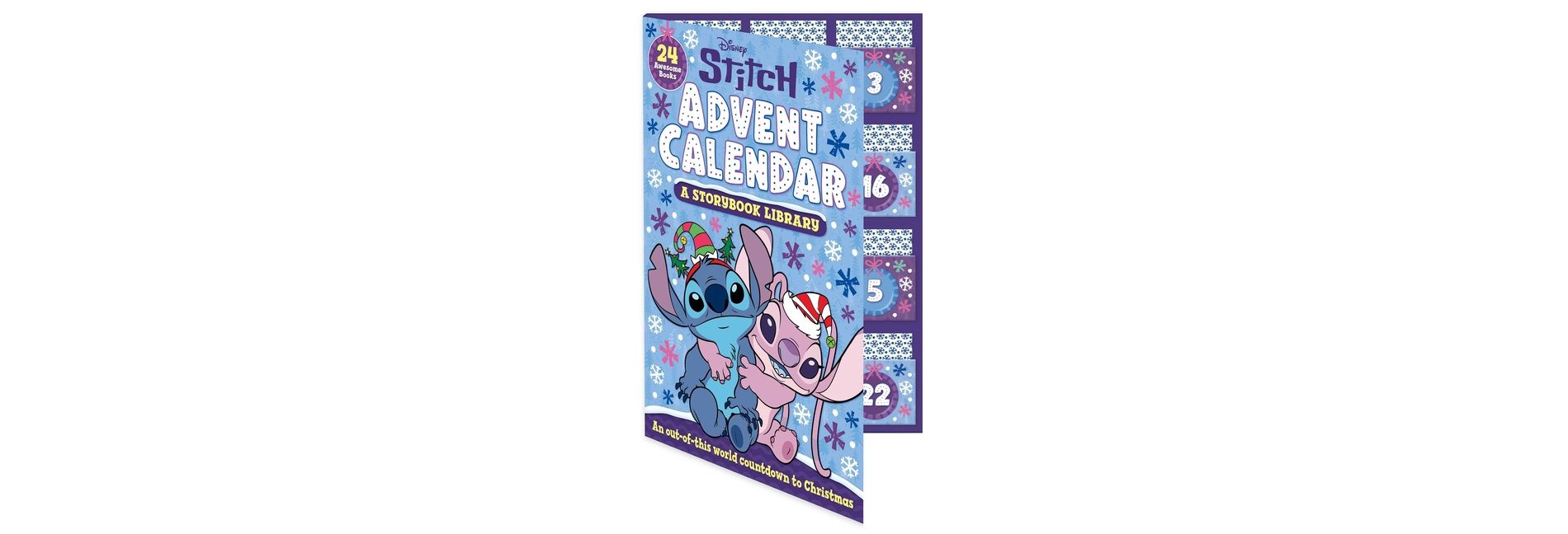 Disney Stitch: Advent Calendar a Storybook Library - by  Igloobooks (Hardcover)